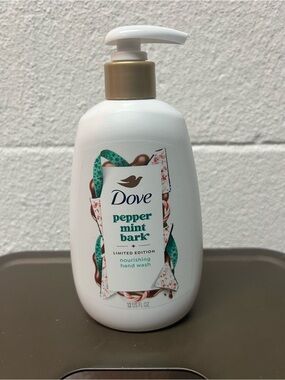 Dove Peppermint Bark Nourishing Hand Wash - White/Green